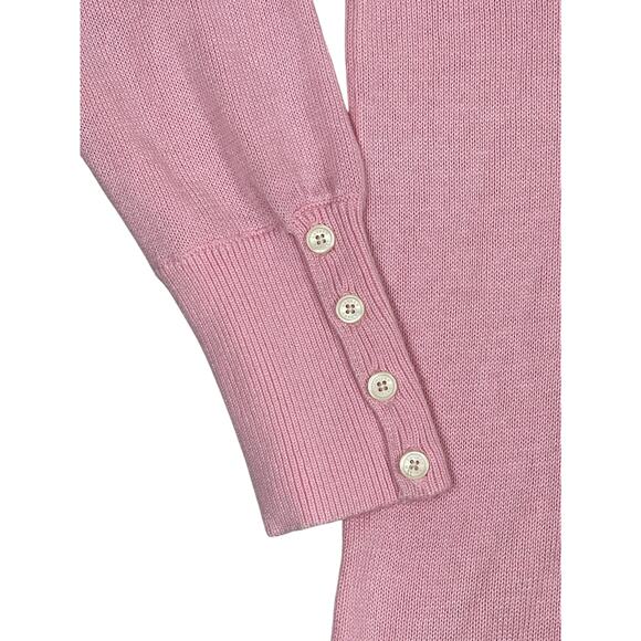 Lauren Ralph Lauren Woven Cowl Neck Sweater Modern Pink 1X Wool Blend Casual NWT - Picture 4 of 9